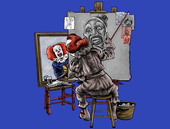 Triple Clown Portrait