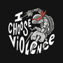 I Choose Violence Turtle-None-Basic Tote-Bag-naomori