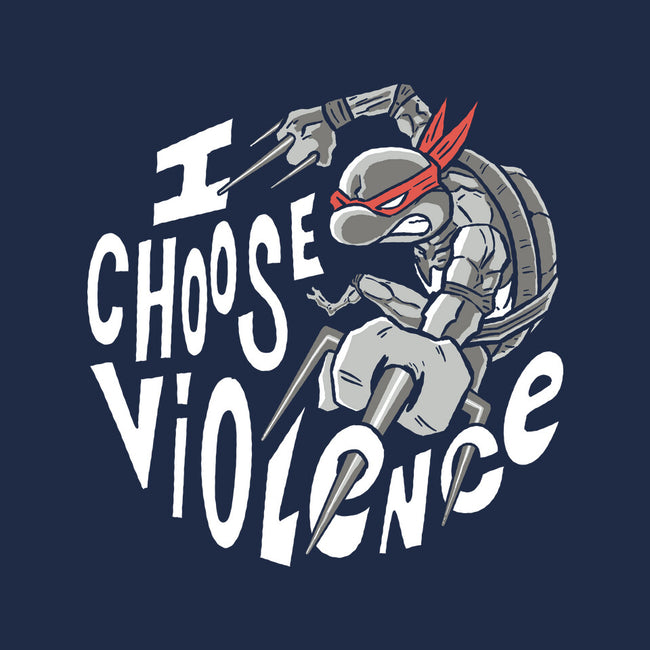 I Choose Violence Turtle-None-Glossy-Sticker-naomori