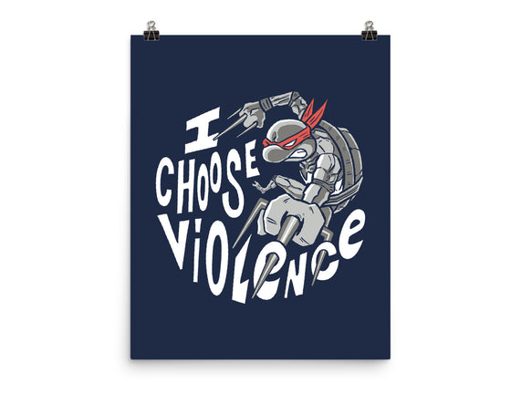 I Choose Violence Turtle