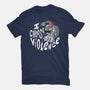 I Choose Violence Turtle-Mens-Heavyweight-Tee-naomori