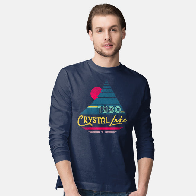 Crystal Lake Visions-Mens-Long Sleeved-Tee-rocketman_art