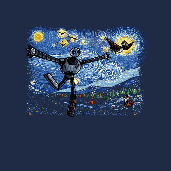 Starry Wild Night-Youth-Pullover-Sweatshirt-Wenceslao A Romero