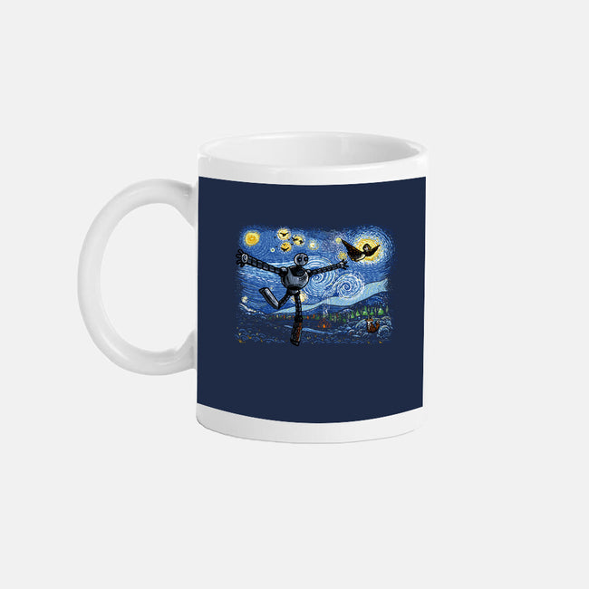 Starry Wild Night-None-Mug-Drinkware-Wenceslao A Romero