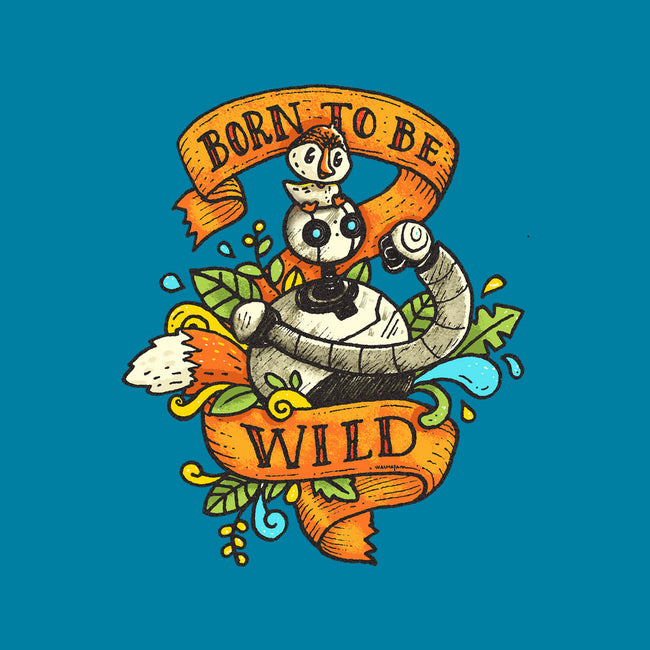 Born To Be Wild-Womens-Fitted-Tee-Wenceslao A Romero