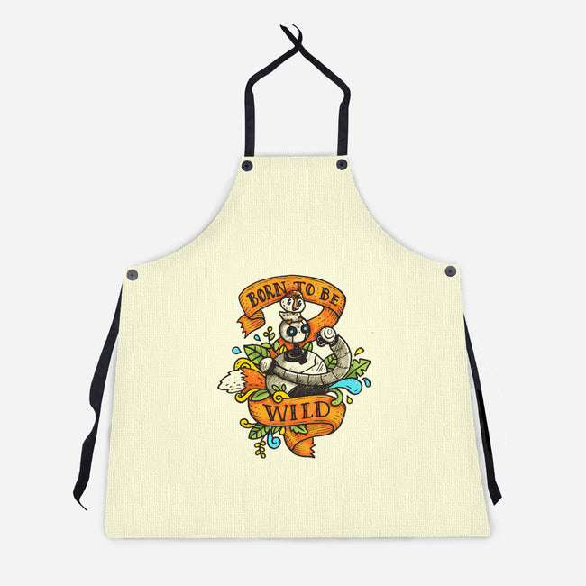 Born To Be Wild-Unisex-Kitchen-Apron-Wenceslao A Romero