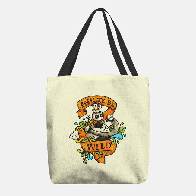 Born To Be Wild-None-Basic Tote-Bag-Wenceslao A Romero