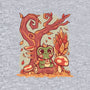 Cozy Autumn Days Frog-Womens-Off Shoulder-Sweatshirt-TechraNova