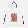 Cozy Autumn Days Frog-Unisex-Kitchen-Apron-TechraNova