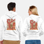 Cozy Autumn Days Frog-Unisex-Zip-Up-Sweatshirt-TechraNova