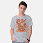 Cozy Autumn Days Frog-Mens-Basic-Tee-TechraNova