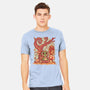 Cozy Autumn Days Frog-Mens-Heavyweight-Tee-TechraNova