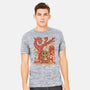 Cozy Autumn Days Frog-Mens-Heavyweight-Tee-TechraNova