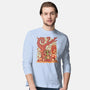 Cozy Autumn Days Frog-Mens-Long Sleeved-Tee-TechraNova