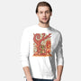 Cozy Autumn Days Frog-Mens-Long Sleeved-Tee-TechraNova