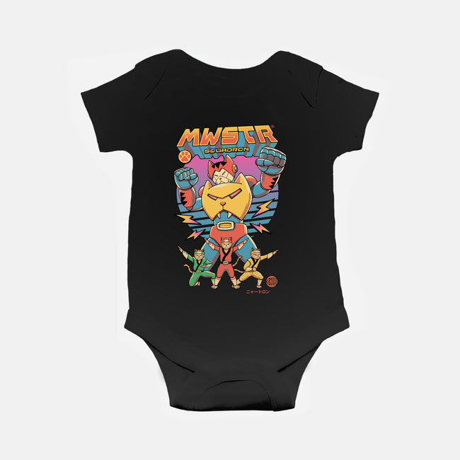 Meowster Squadron-Baby-Basic-Onesie-vp021