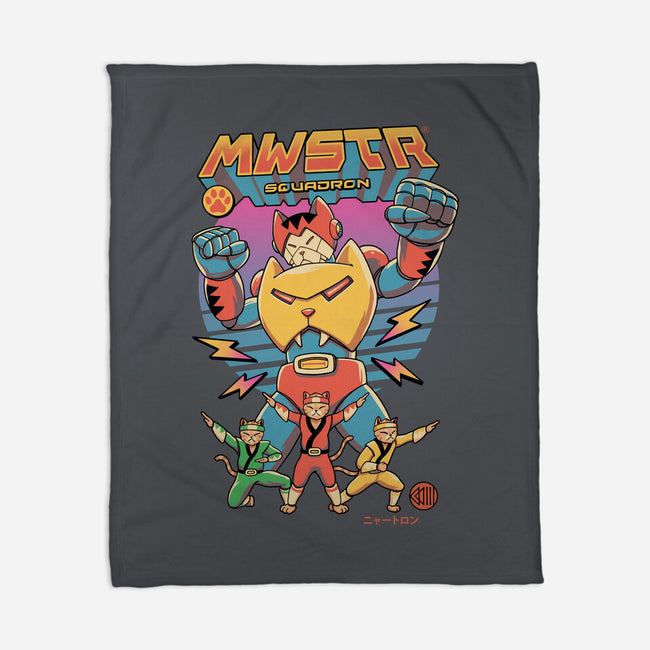 Meowster Squadron-None-Fleece-Blanket-vp021