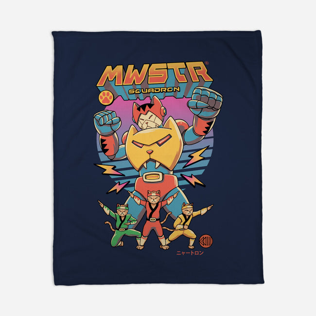 Meowster Squadron-None-Fleece-Blanket-vp021