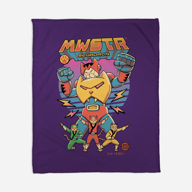 Meowster Squadron-None-Fleece-Blanket-vp021