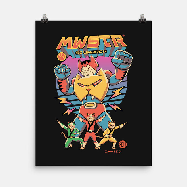 Meowster Squadron-None-Matte-Poster-vp021