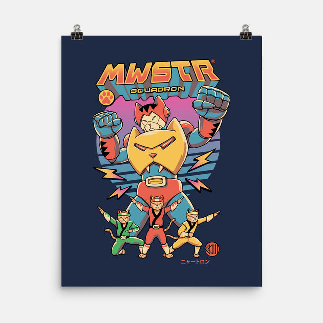 Meowster Squadron-None-Matte-Poster-vp021