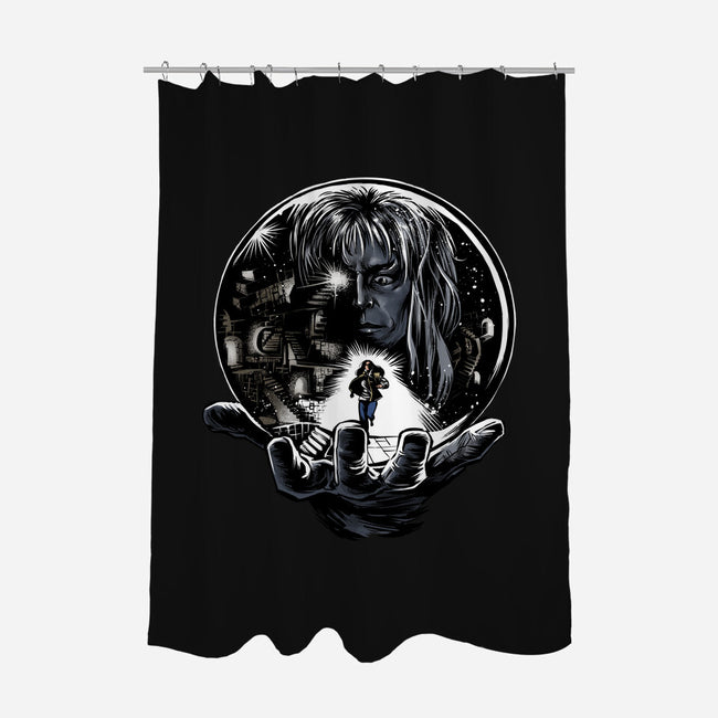 Inside The Labyrinth-None-Polyester-Shower Curtain-zascanauta