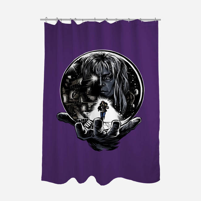 Inside The Labyrinth-None-Polyester-Shower Curtain-zascanauta