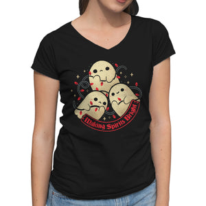 Cute Ghosts Making Spirits Bright