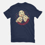 Cute Ghosts Making Spirits Bright-Mens-Heavyweight-Tee-xMorfina