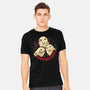 Cute Ghosts Making Spirits Bright-Mens-Heavyweight-Tee-xMorfina