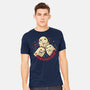 Cute Ghosts Making Spirits Bright-Mens-Heavyweight-Tee-xMorfina