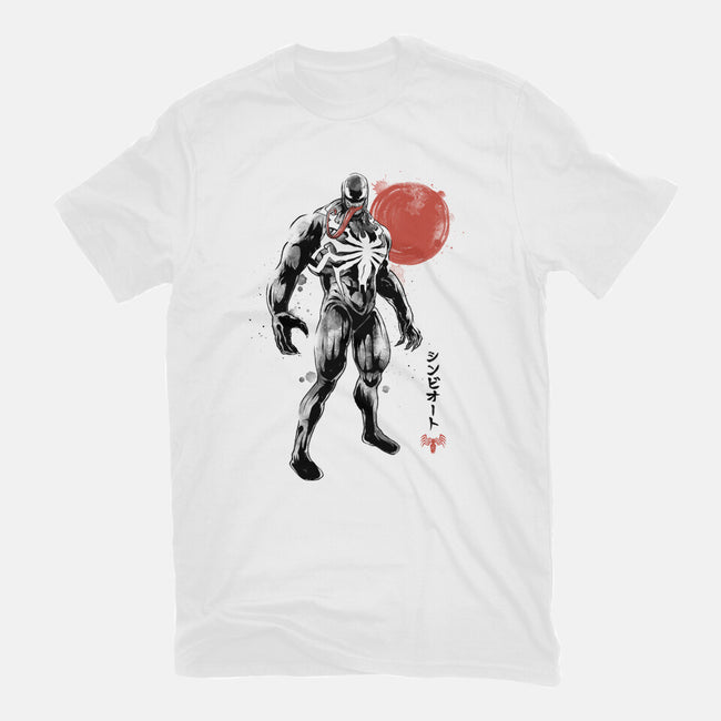 Dark Symbiote Sumi-e-Mens-Heavyweight-Tee-Astrobot Invention