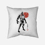 Dark Symbiote Sumi-e-None-Removable Cover w Insert-Throw Pillow-Astrobot Invention