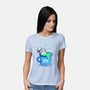 Marshmallow Time-Womens-Basic-Tee-Donnie