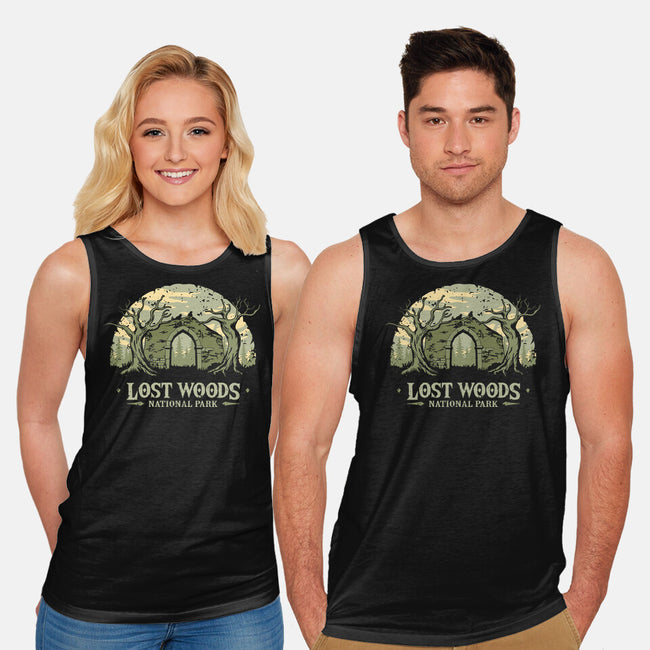 Lost Woods National Park-Unisex-Basic-Tank-retrodivision