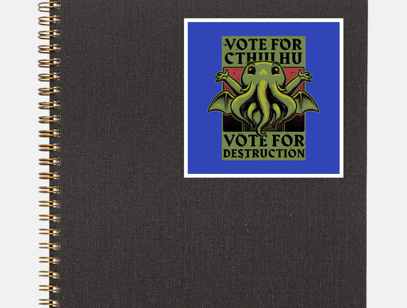 Vote Cthulhu Destruction