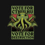 Vote Cthulhu Destruction-None-Glossy-Sticker-Studio Mootant