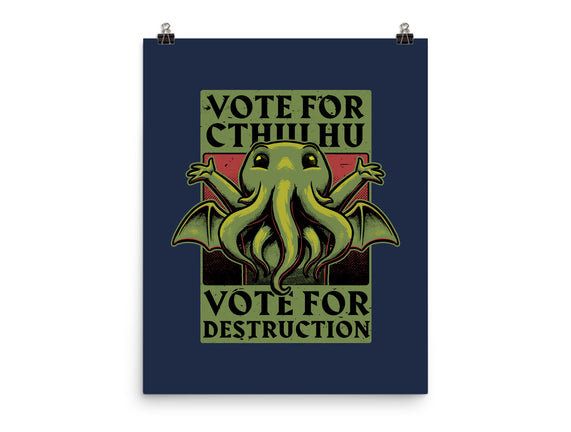 Vote Cthulhu Destruction