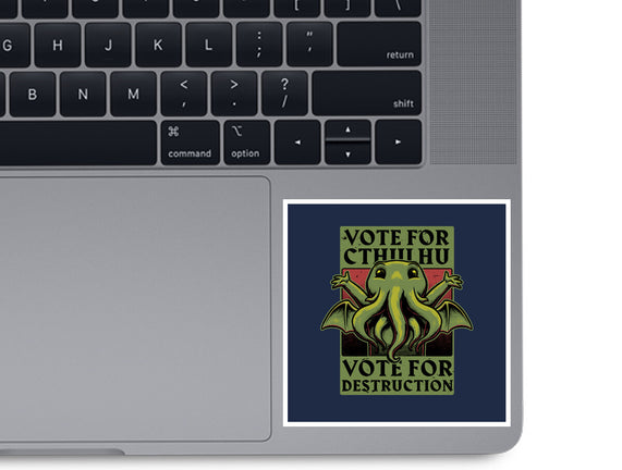 Vote Cthulhu Destruction