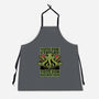 Vote Cthulhu Destruction-Unisex-Kitchen-Apron-Studio Mootant