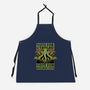 Vote Cthulhu Destruction-Unisex-Kitchen-Apron-Studio Mootant