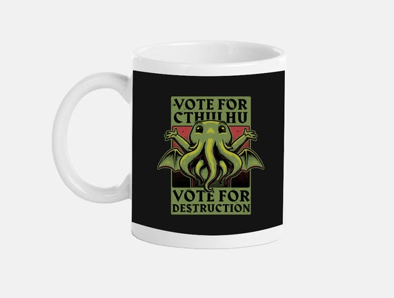 Vote Cthulhu Destruction