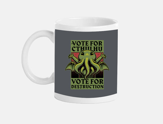 Vote Cthulhu Destruction