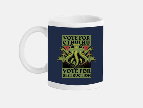 Vote Cthulhu Destruction