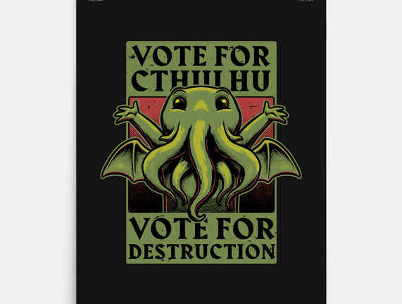 Vote Cthulhu Destruction