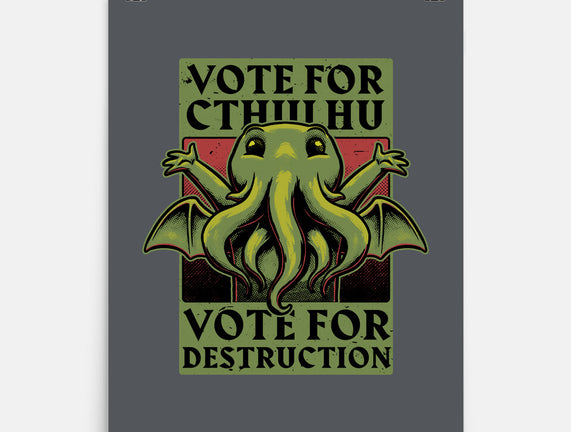 Vote Cthulhu Destruction