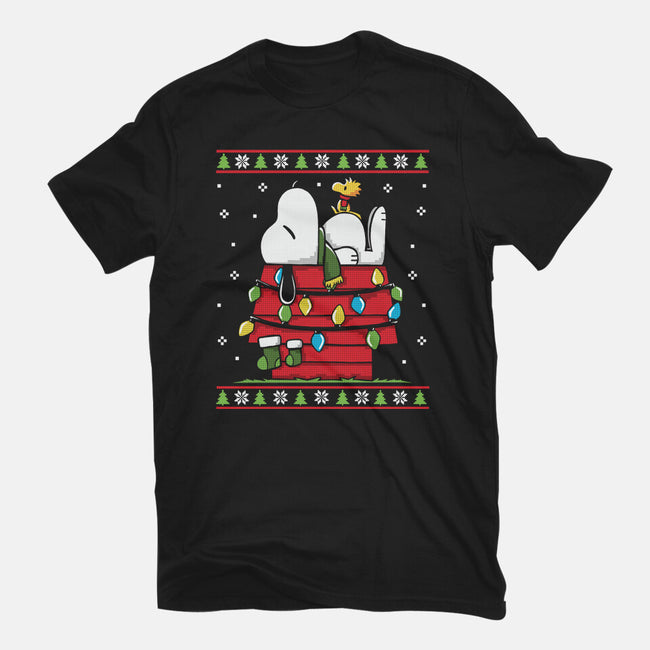 Waiting For Christmas-Womens-Basic-Tee-Vallina84