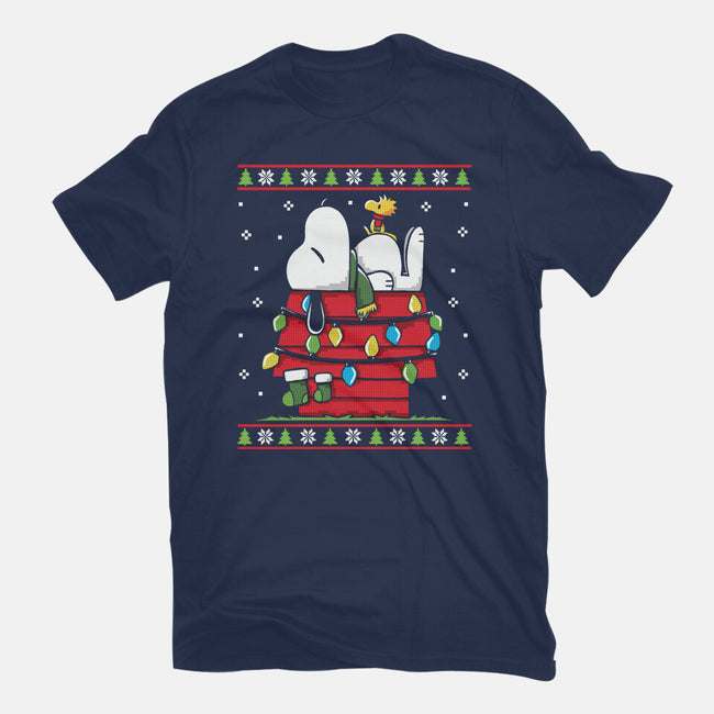 Waiting For Christmas-Mens-Heavyweight-Tee-Vallina84