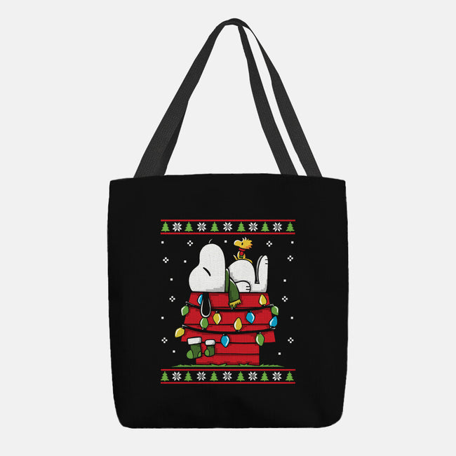 Waiting For Christmas-None-Basic Tote-Bag-Vallina84