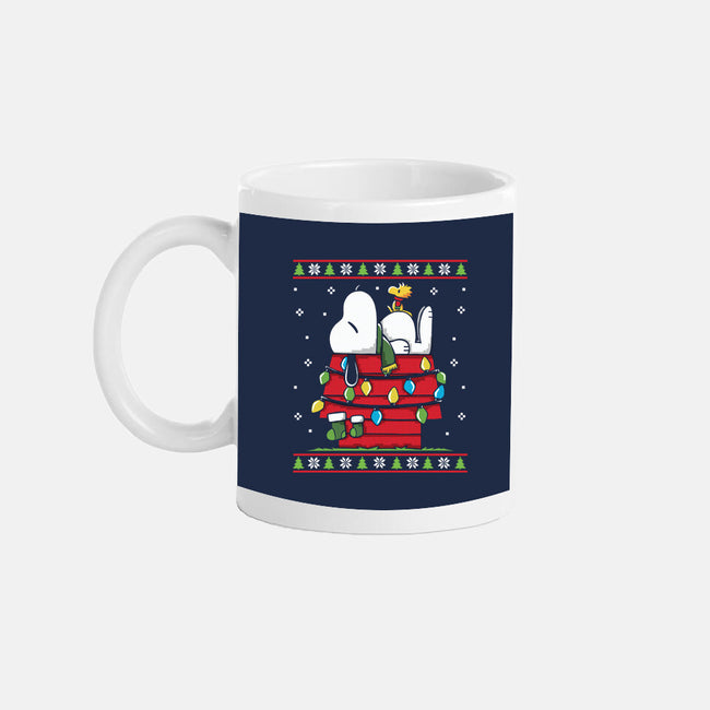 Waiting For Christmas-None-Mug-Drinkware-Vallina84